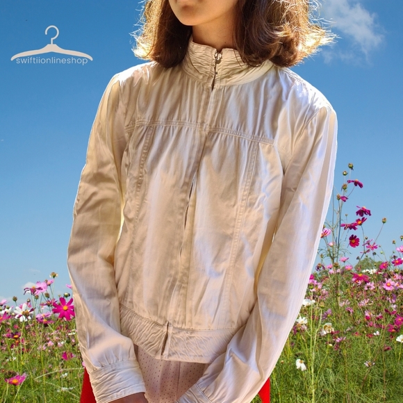 Review Jackets & Blazers - Review Vintage Ivory Long Sleeve Jacket Size 10